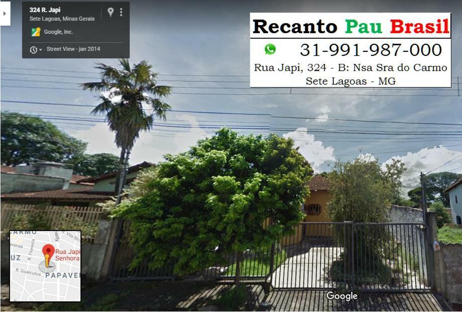 Recanto Pau Brasil Sete Lagoas Buitenkant foto